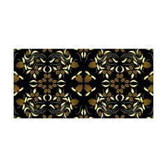 Folk Flowers Print Floral Pattern Ethnic Art Yoga Headband by Eskimos