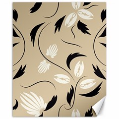 Folk Flowers Print Floral Pattern Ethnic Art Canvas 16  X 20  by Eskimos