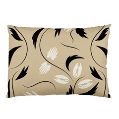 Folk Flowers Print Floral Pattern Ethnic Art Pillow Case by Eskimos