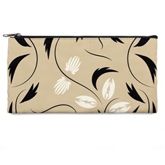 Folk Flowers Print Floral Pattern Ethnic Art Pencil Case by Eskimos