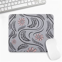 Folk Flowers Print Floral Pattern Ethnic Art Large Mousepads by Eskimos