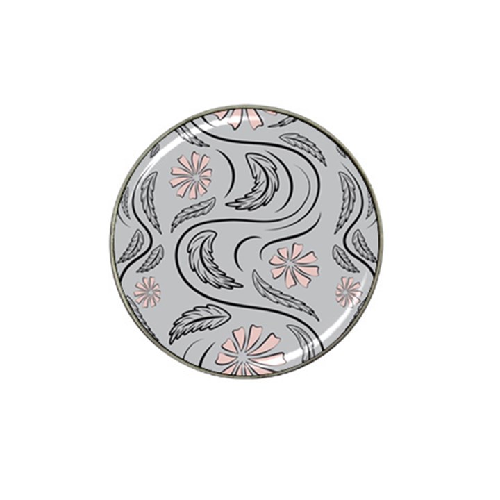 Folk flowers print Floral pattern Ethnic art Hat Clip Ball Marker