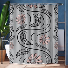 Folk Flowers Print Floral Pattern Ethnic Art Shower Curtain 60  X 72  (medium)  by Eskimos