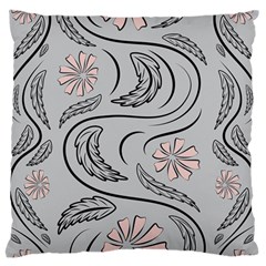 Folk Flowers Print Floral Pattern Ethnic Art Standard Flano Cushion Case (one Side) by Eskimos