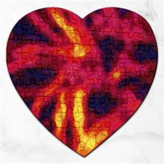 Requiem  Of The Glowing  Stars Jigsaw Puzzle (heart) by DimitriosArt