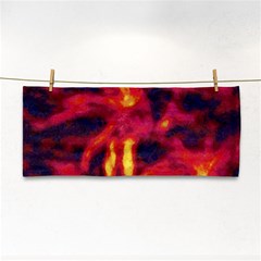 Requiem  Of The Glowing  Stars Hand Towel by DimitriosArt