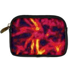 Requiem  Of The Glowing  Stars Digital Camera Leather Case by DimitriosArt