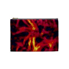 Requiem  Of The Glowing  Stars Cosmetic Bag (medium) by DimitriosArt