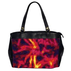 Requiem  Of The Glowing  Stars Oversize Office Handbag (2 Sides) by DimitriosArt