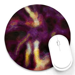 Requiem  Of The Purple Stars Round Mousepads by DimitriosArt