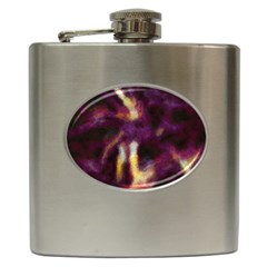 Requiem  Of The Purple Stars Hip Flask (6 Oz) by DimitriosArt