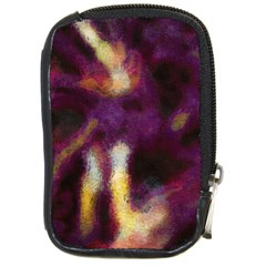 Requiem  Of The Purple Stars Compact Camera Leather Case by DimitriosArt