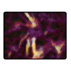 Requiem  Of The Purple Stars Double Sided Fleece Blanket (small)  by DimitriosArt