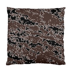 Brown And Black Abstract Vivid Texture Standard Cushion Case (one Side)