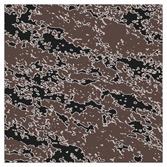 Brown And Black Abstract Vivid Texture Lightweight Scarf 