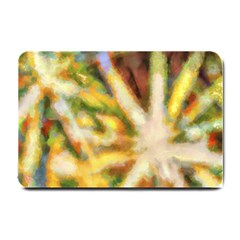 Requiem  Of The Yellow Stars Small Doormat  by DimitriosArt