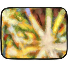 Requiem  Of The Yellow Stars Double Sided Fleece Blanket (mini)  by DimitriosArt