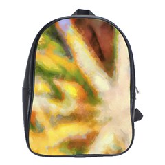 Requiem  Of The Yellow Stars School Bag (xl) by DimitriosArt