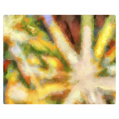 Requiem  Of The Yellow Stars Double Sided Flano Blanket (medium)  by DimitriosArt