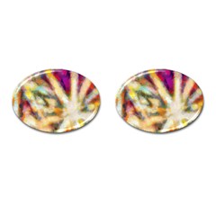 Requiem  Of The Rainbow Stars Cufflinks (oval) by DimitriosArt