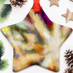 Requiem  Of The Rainbow Stars Star Ornament (two Sides) by DimitriosArt