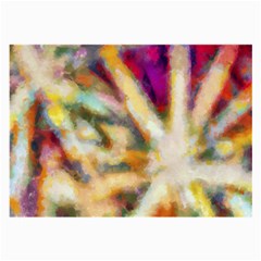 Requiem  Of The Rainbow Stars Large Glasses Cloth (2 Sides) by DimitriosArt