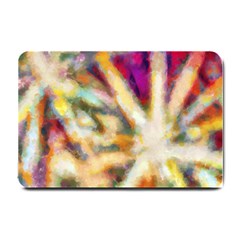 Requiem  Of The Rainbow Stars Small Doormat  by DimitriosArt