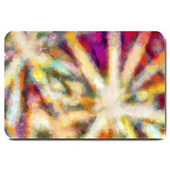 Requiem  Of The Rainbow Stars Large Doormat  by DimitriosArt