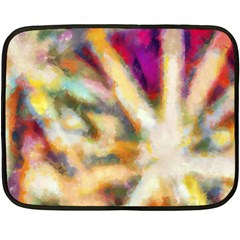 Requiem  Of The Rainbow Stars Fleece Blanket (mini) by DimitriosArt