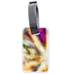 Requiem  Of The Rainbow Stars Luggage Tag (two Sides) by DimitriosArt