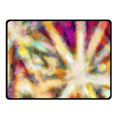 Requiem  Of The Rainbow Stars Double Sided Fleece Blanket (small)  by DimitriosArt