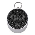 Charcoal Mandala Mini Silver Compasses Front