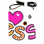 Floral-1814372 Blessed-cartoon-text-clipart-hand-drawn-colored-whimsical-special-occasion-reads-43718964 Shoulder Sling Bag Front