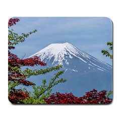 Mountain-mount-landscape-japanese Large Mousepads by Sudhe