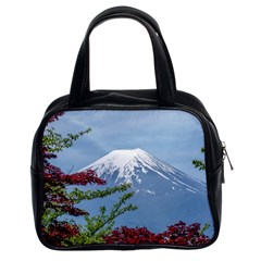 Mountain-mount-landscape-japanese Classic Handbag (two Sides) by Sudhe