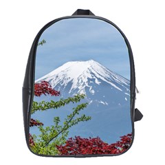 Mountain-mount-landscape-japanese School Bag (large) by Sudhe