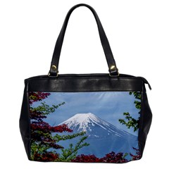 Mountain-mount-landscape-japanese Oversize Office Handbag by Sudhe