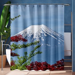 Mountain-mount-landscape-japanese Shower Curtain 60  X 72  (medium)  by Sudhe