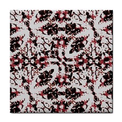 Texture Mosaic Abstract Design Tile Coaster by dflcprintsclothing