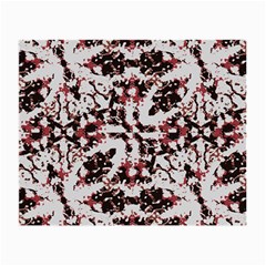 Texture Mosaic Abstract Design Small Glasses Cloth (2 Sides)