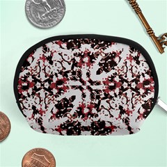 Texture Mosaic Abstract Design Accessory Pouch (medium) by dflcprintsclothing