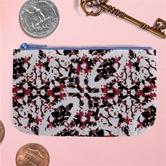 Texture Mosaic Abstract Design Large Coin Purse by dflcprintsclothing