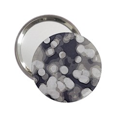 Gray Circles Of Light 2 25  Handbag Mirrors by DimitriosArt