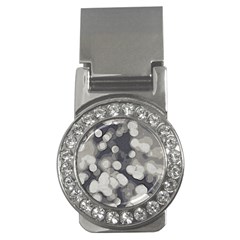 Gray circles of light Money Clips (CZ) 