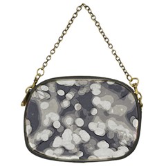 Gray Circles Of Light Chain Purse (one Side) by DimitriosArt