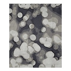 Gray Circles Of Light Shower Curtain 60  X 72  (medium)  by DimitriosArt