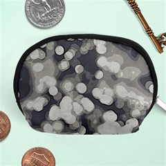 Gray circles of light Accessory Pouch (Medium)