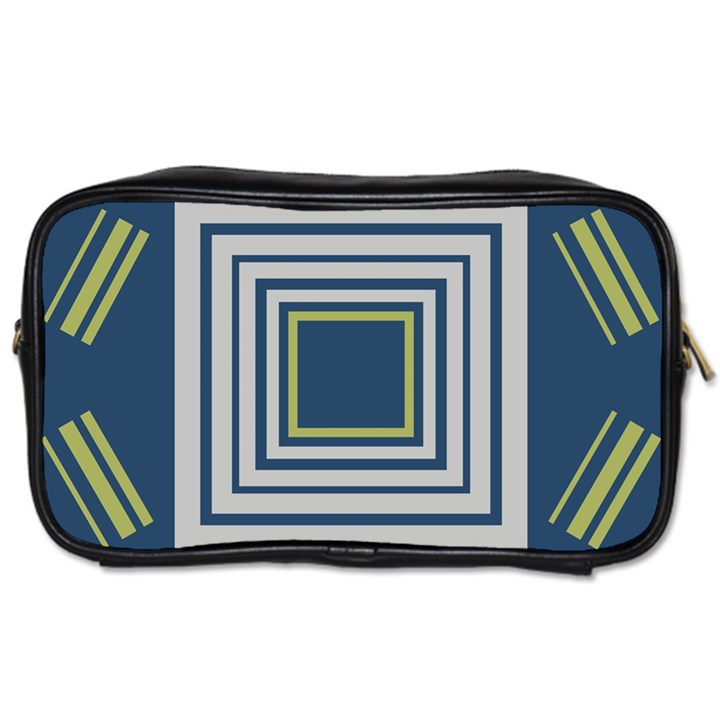 Abstract pattern geometric backgrounds   Toiletries Bag (One Side)