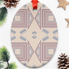 Abstract Pattern Geometric Backgrounds   Ornament (oval) by Eskimos