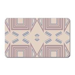 Abstract Pattern Geometric Backgrounds   Magnet (rectangular) by Eskimos